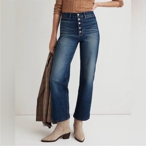 Madewell Blue Flare & Wide Leg Jeans